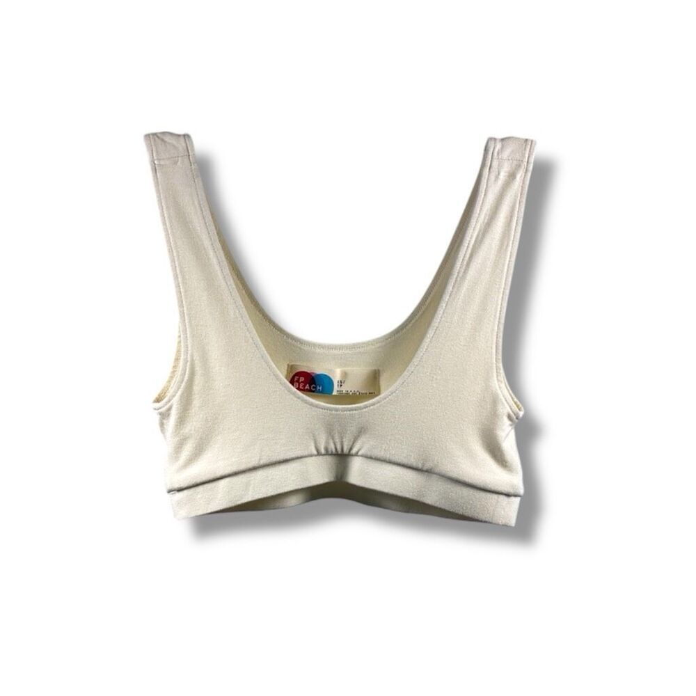 Free People Beach NWOT Sports Bra in Beige Size XS